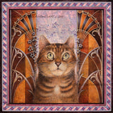 *Paint By Numbers* Luna Looks To The Art Deco Stars ©Ivory Cats