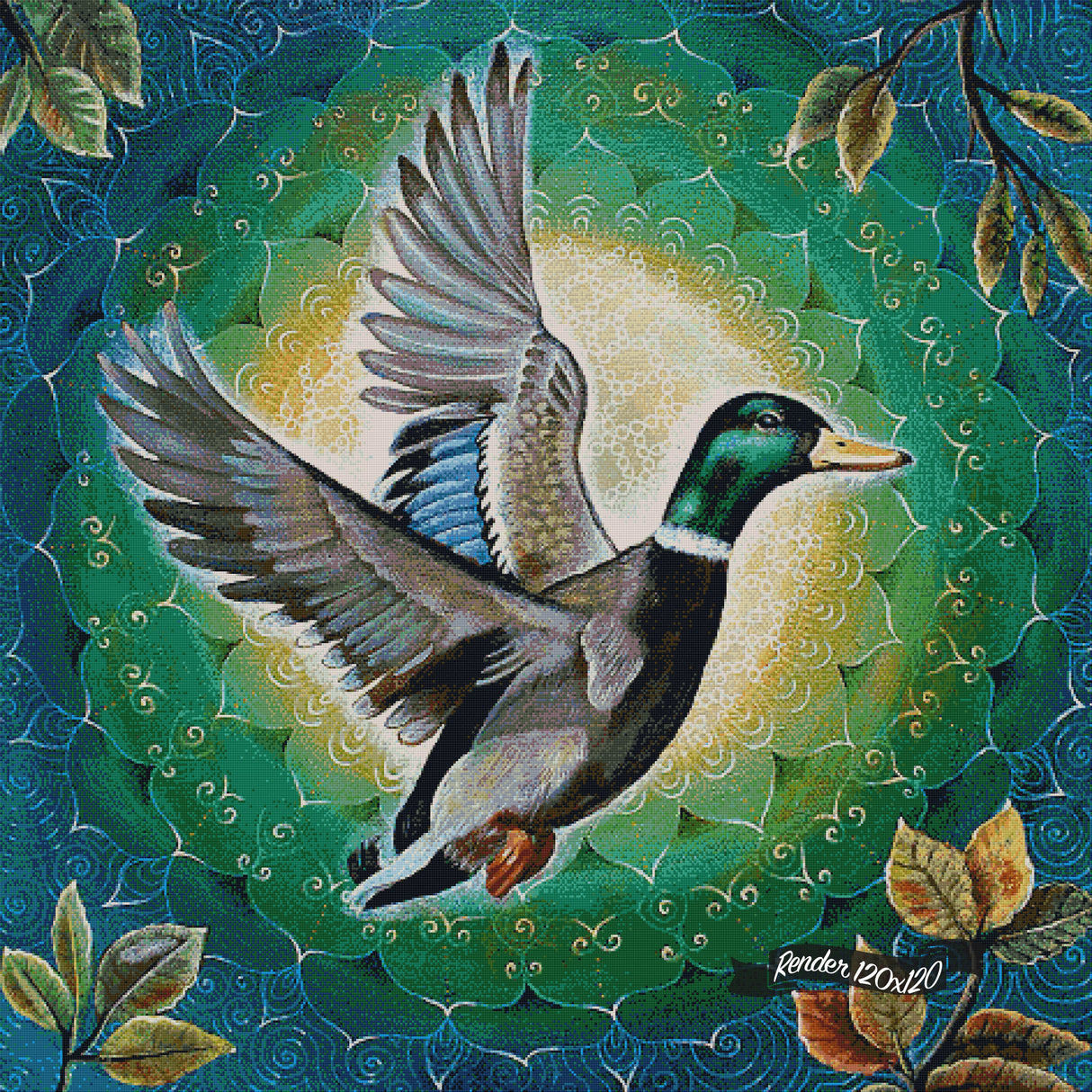 Mallard Taking Flight ©Verena Wild / GratefulLicensing.com