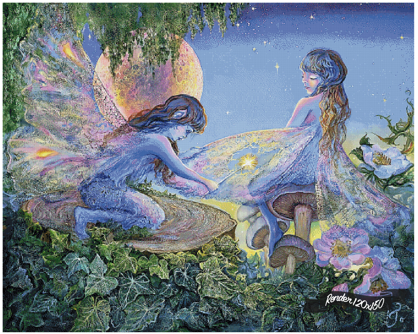 Mending By Magic ©Josephine Wall