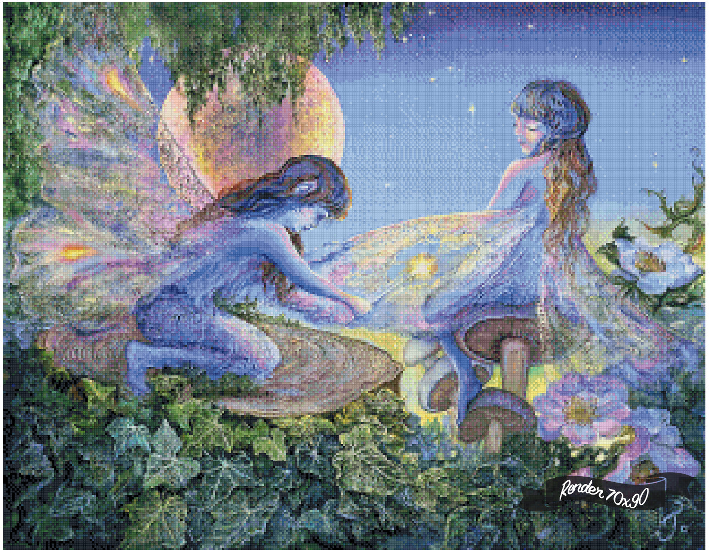 Mending By Magic ©Josephine Wall