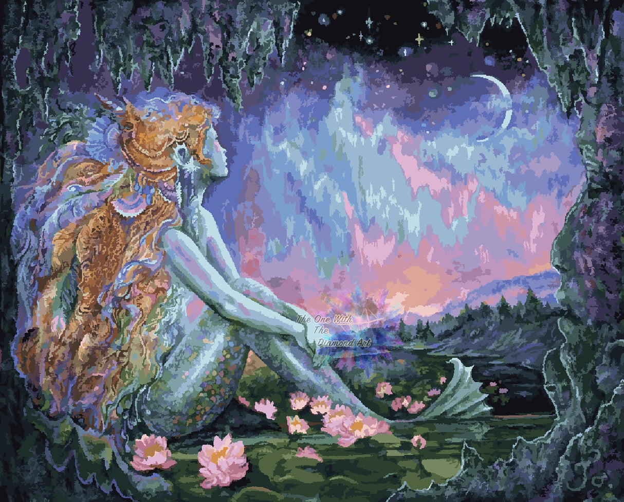 *Paint By Numbers* Mermaid Pool ©Josephine Wall