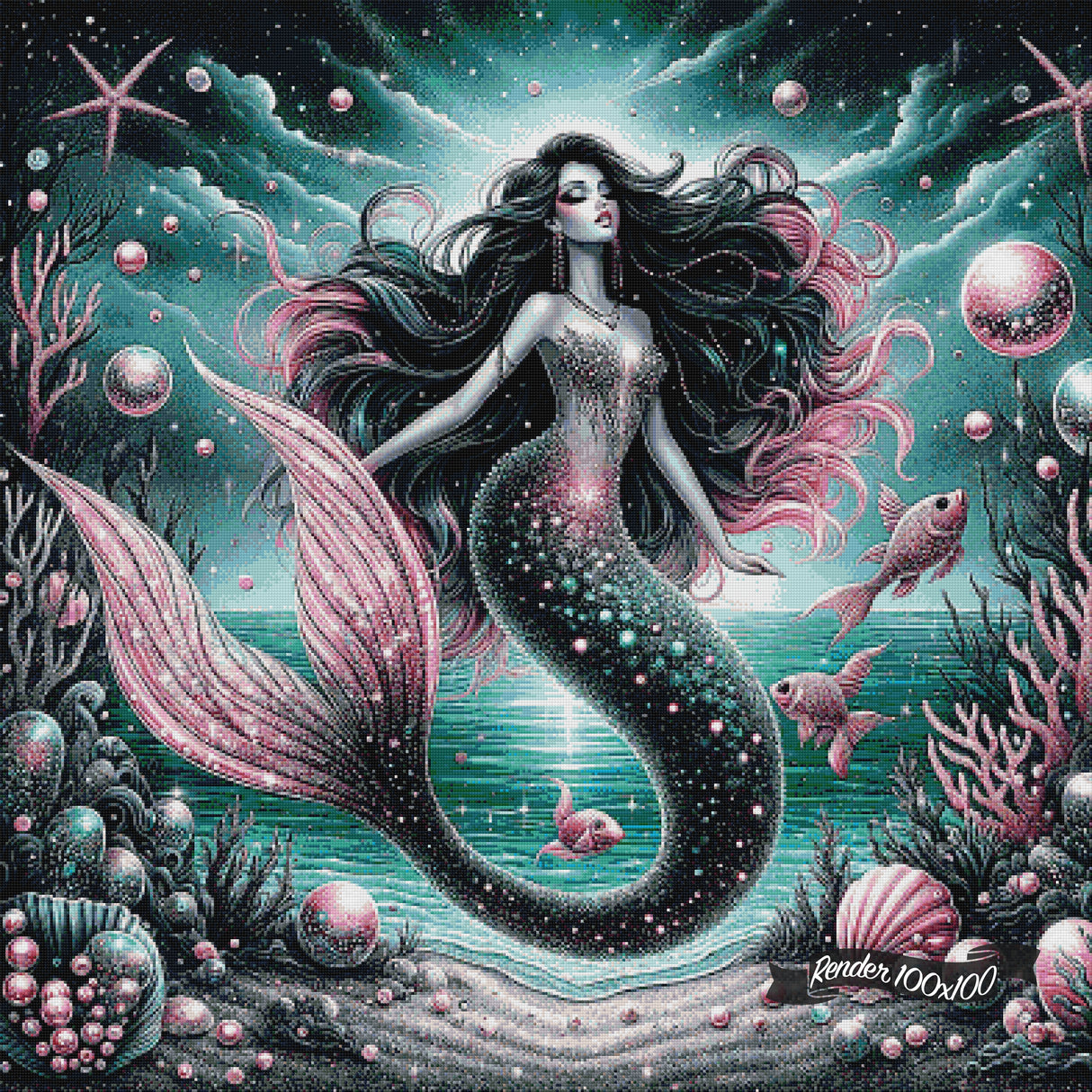 Mermaid Rapture ©Cocomarshmallow Art