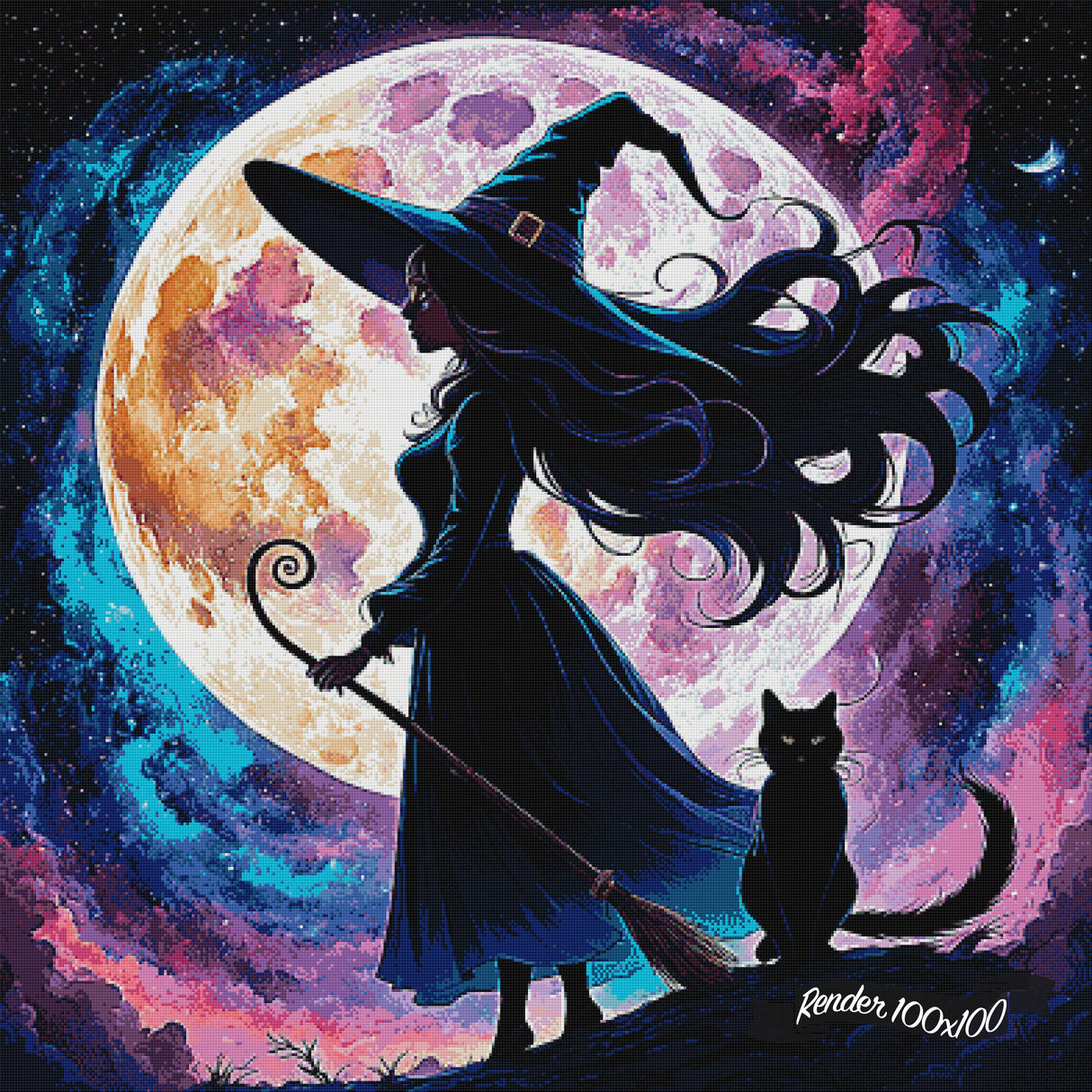 Midnight Witch ©Jiri_AI