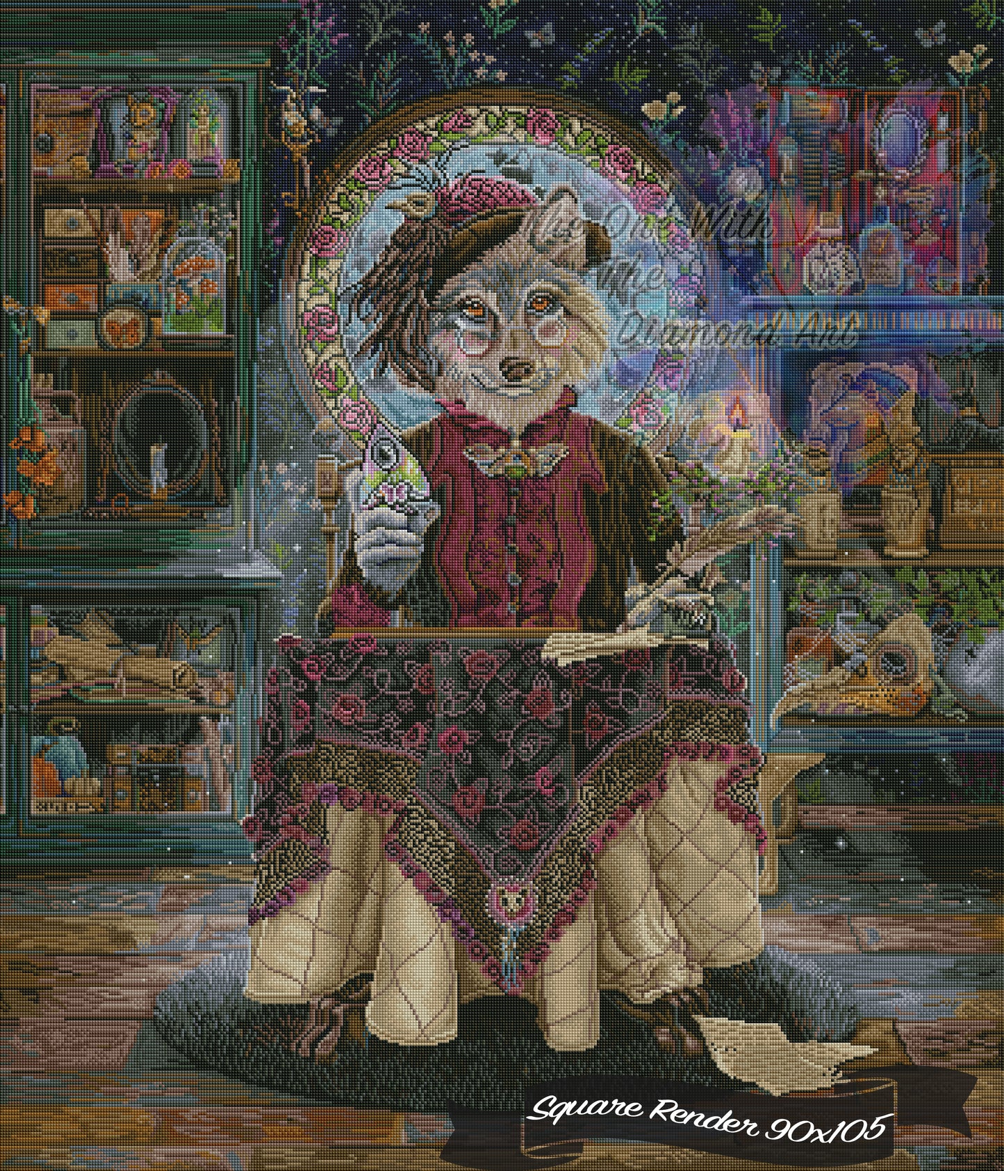 *Hand-Rendered* Miss Eleanor The Mystic ©Cheryl Baker Licensed by SCCS, Inc.