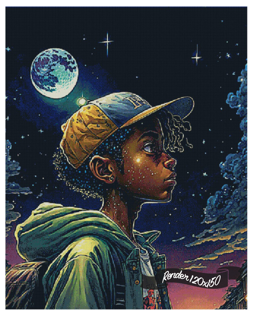 Moonchaser ©Afro_Anime_Senpai