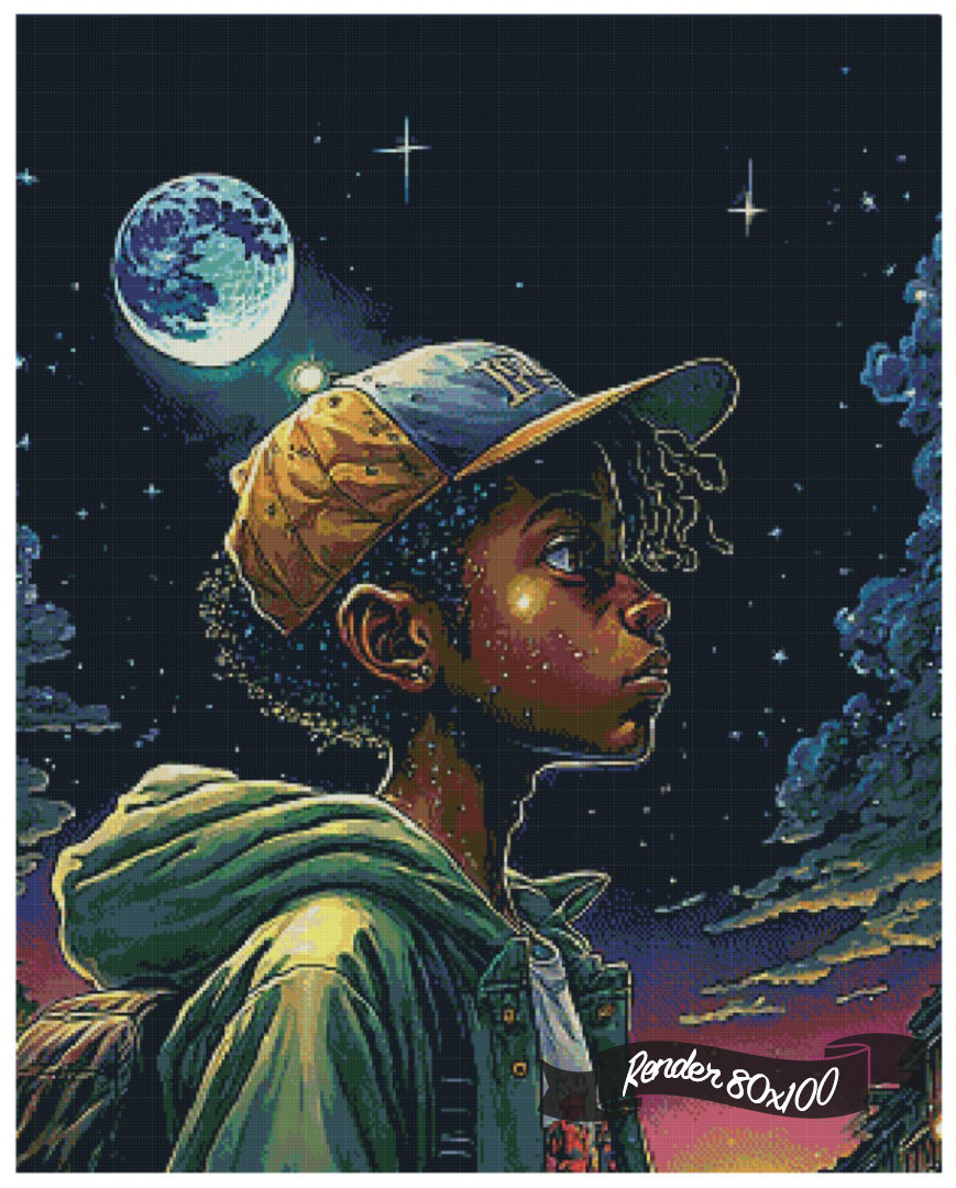 Moonchaser ©Afro_Anime_Senpai