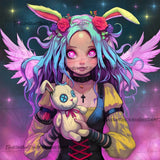 Neon Dreams Of The Enchantress ©Finira
