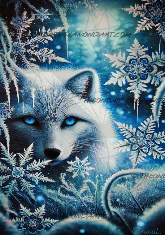 Neve, The White Fox ©MonicaL.Art.