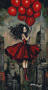 New York In Red ©Cocomarshmallow Art