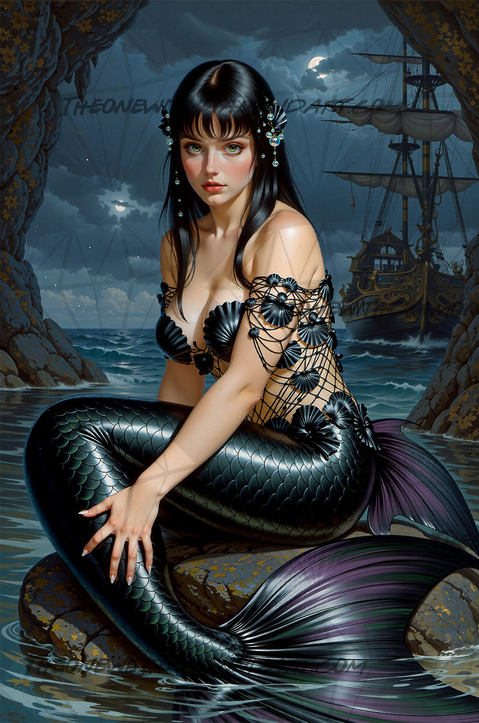 Obsidian Seas ©Mike Williams