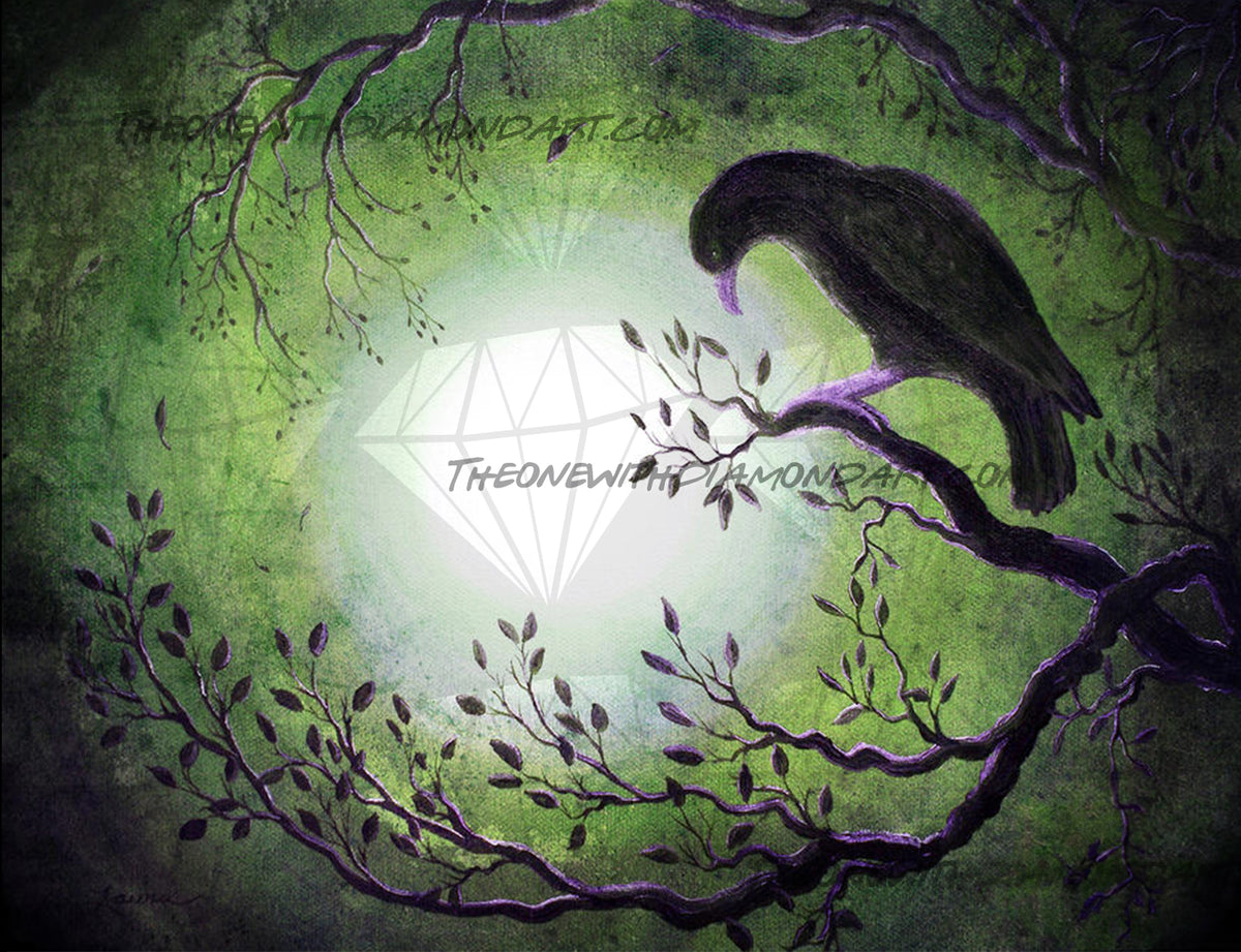 Ominous Bird In Somber Tones ©Laura Milnor Iverson