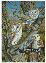 Owl Gathering ©Mark Gregory. Licensed by MGL, www.mglart.com