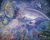 Painting A Rainbow ©Josephine Wall