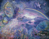 Painting A Rainbow ©Josephine Wall