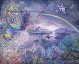 Painting A Rainbow ©Josephine Wall