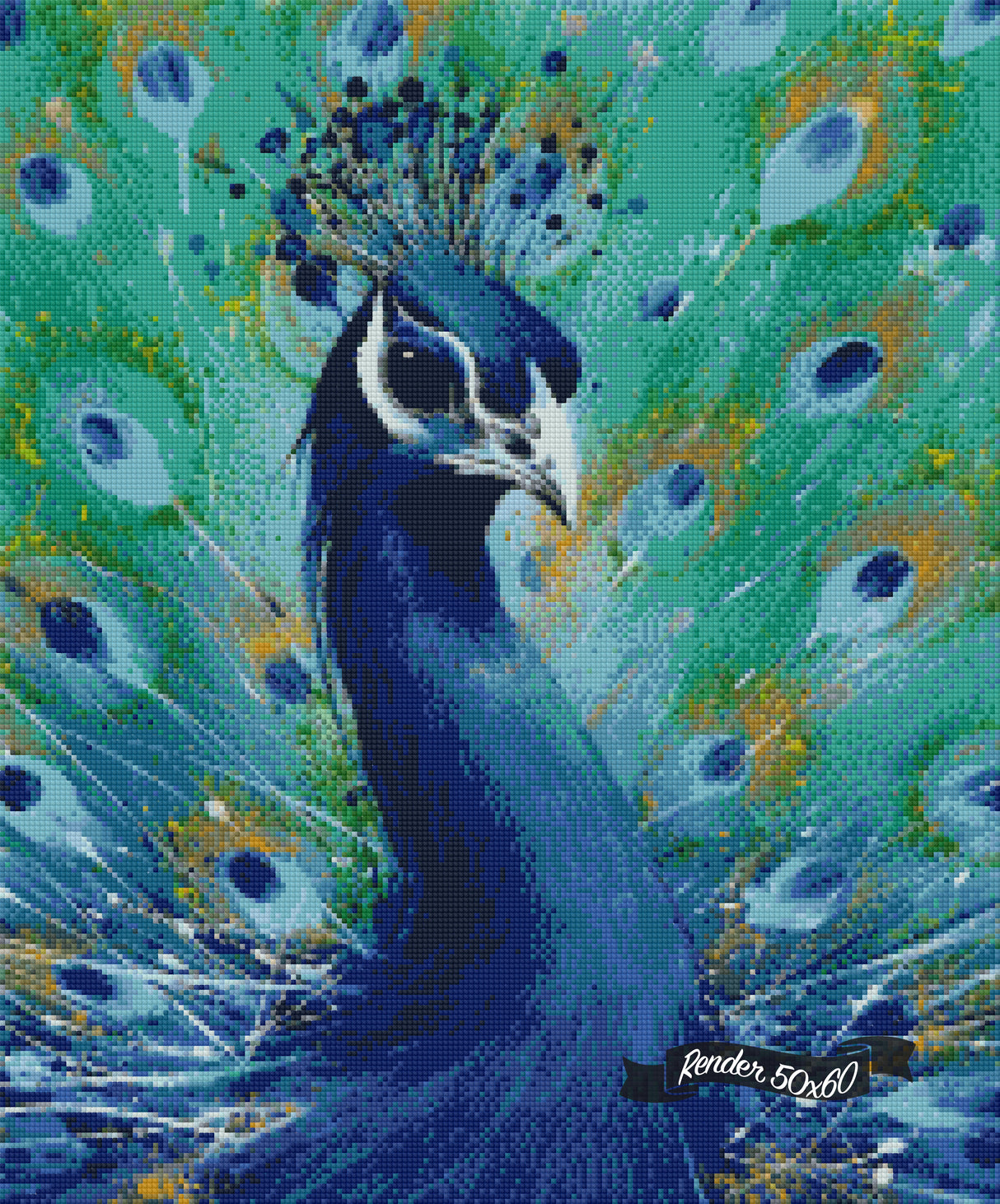 Peacock Blue ©David Finney