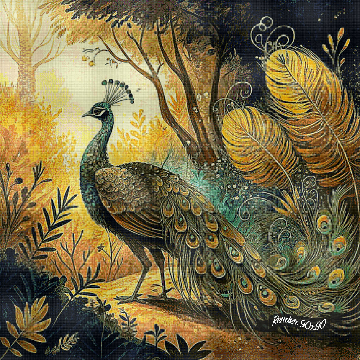 Peacock Elegance ©Morrigan Austin