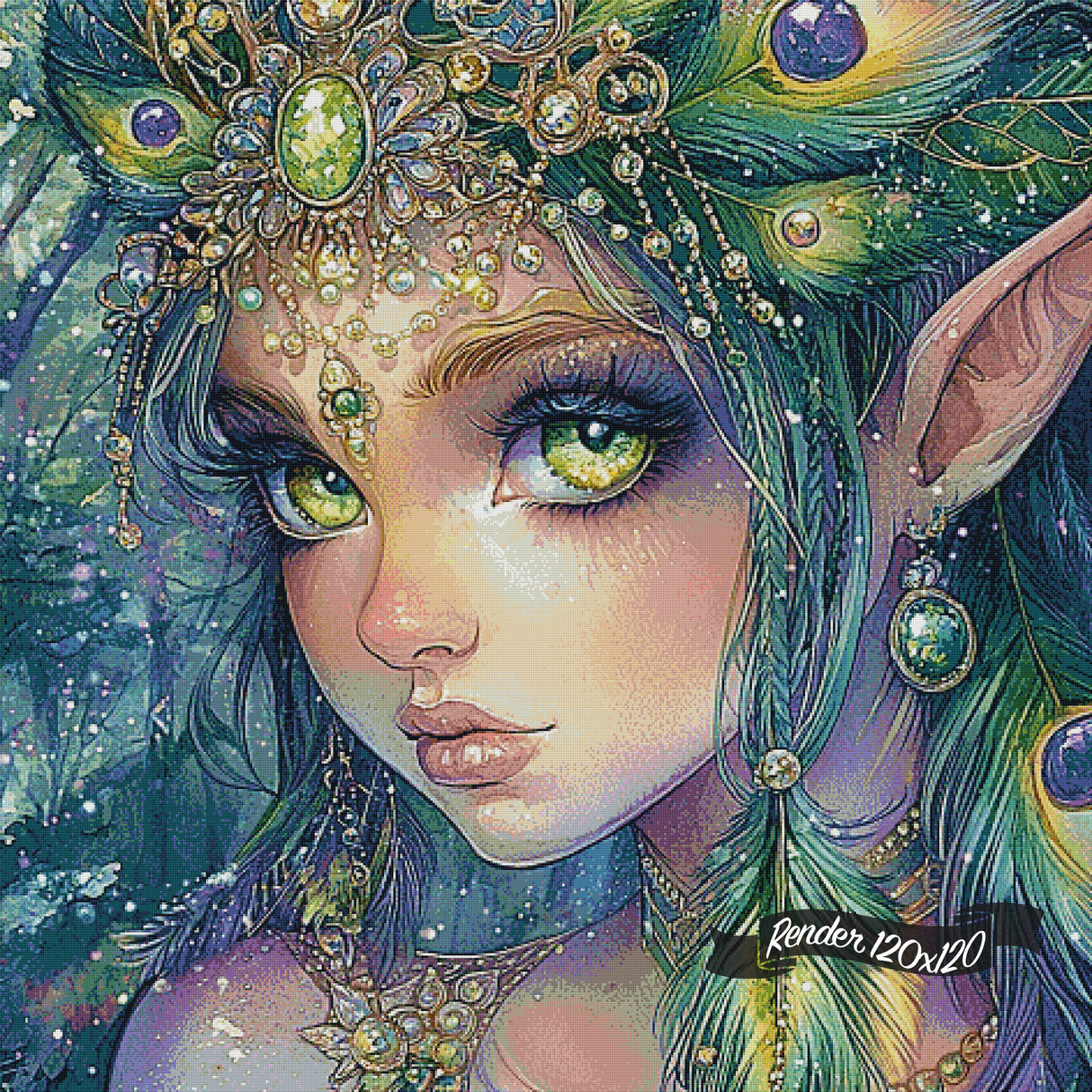 Peacock Queen ©Finira