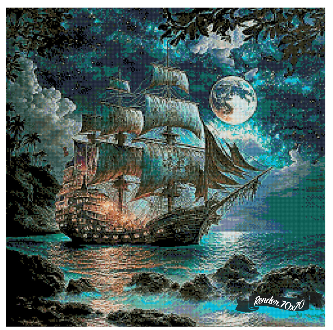 Pirate Glow ©Cocomarshmallow Art