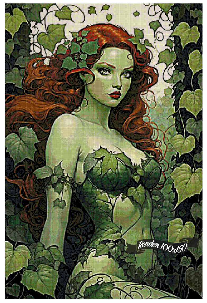 Poison Ivy Pinup ©Mike Williams