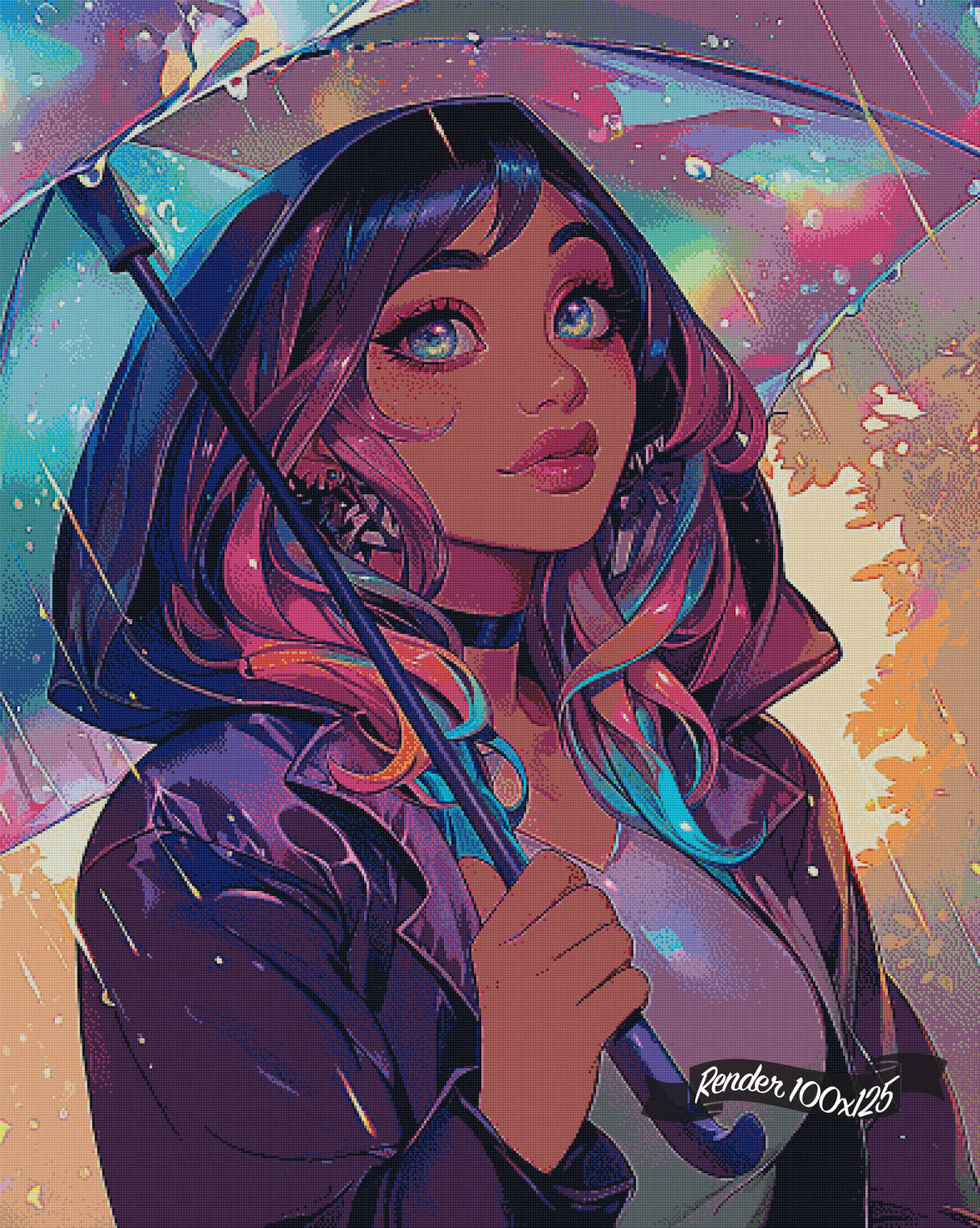 Prismatic Rainfall ©Shala Jarias