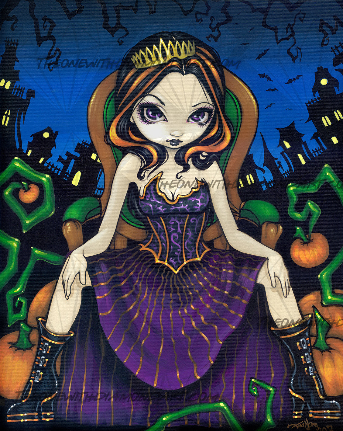 Queen Of Halloween ©Jasmine Becket-Griffith