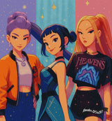 Radiant Beats ©The One With The Diamond Art