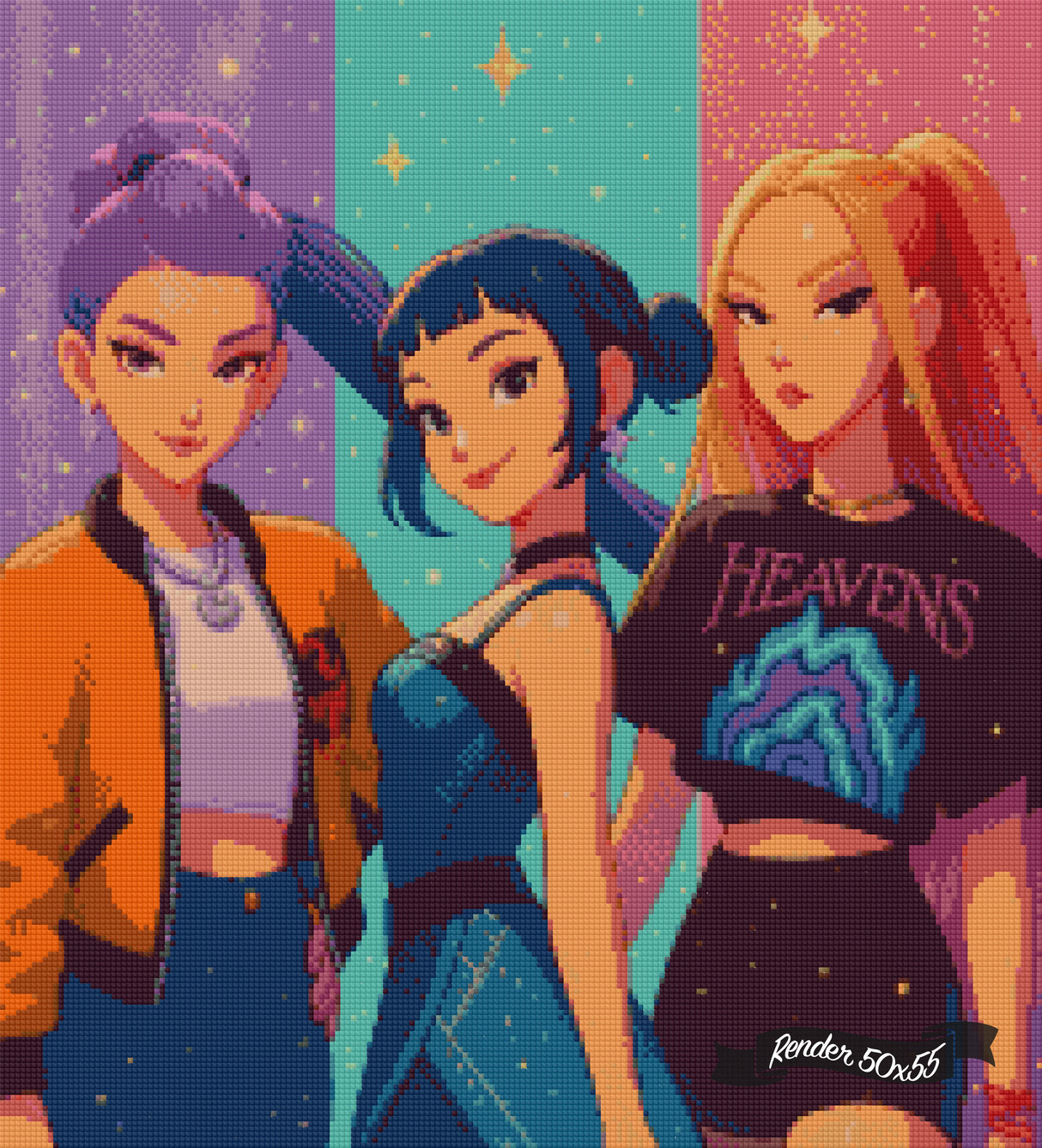 Radiant Beats ©The One With The Diamond Art