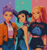 Radiant Beats ©The One With The Diamond Art