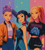 Radiant Beats ©The One With The Diamond Art