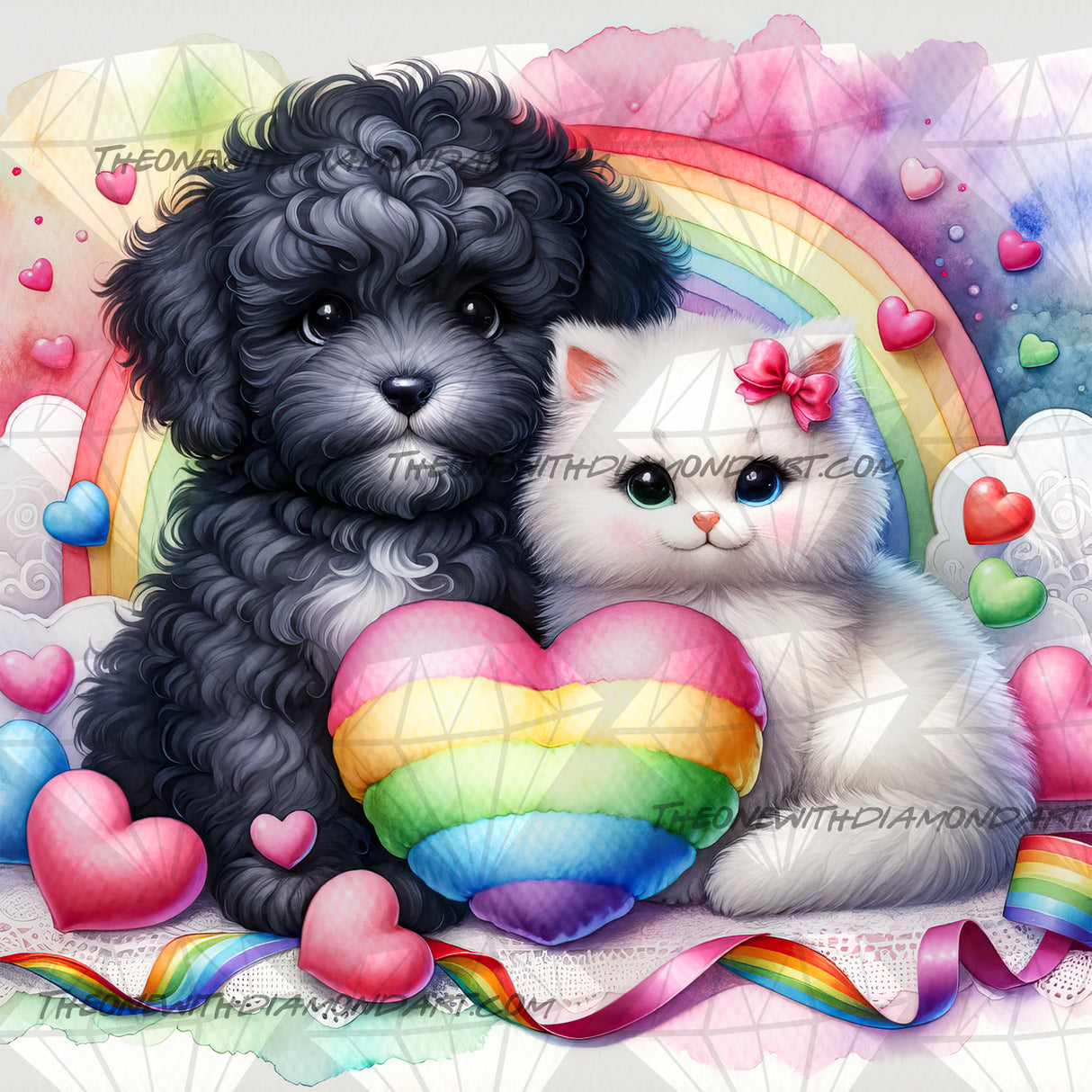 Rainbow Bond ©Cocomarshmallow Art
