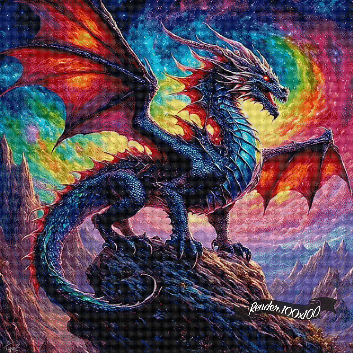 Rainbow Dragon ©Tabz Jones / GratefulLicensing.com
