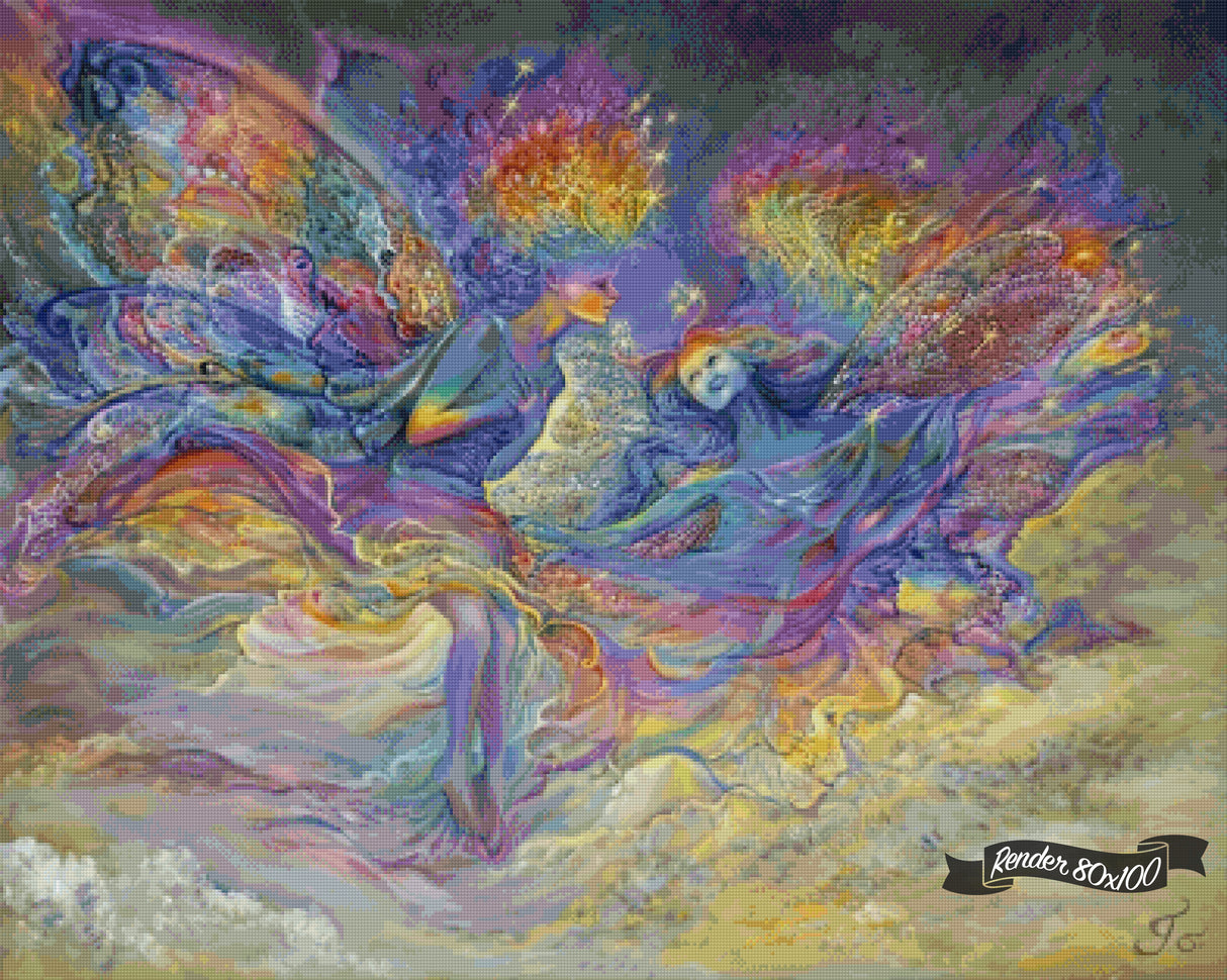 Rainbow Fairies ©Josephine Wall