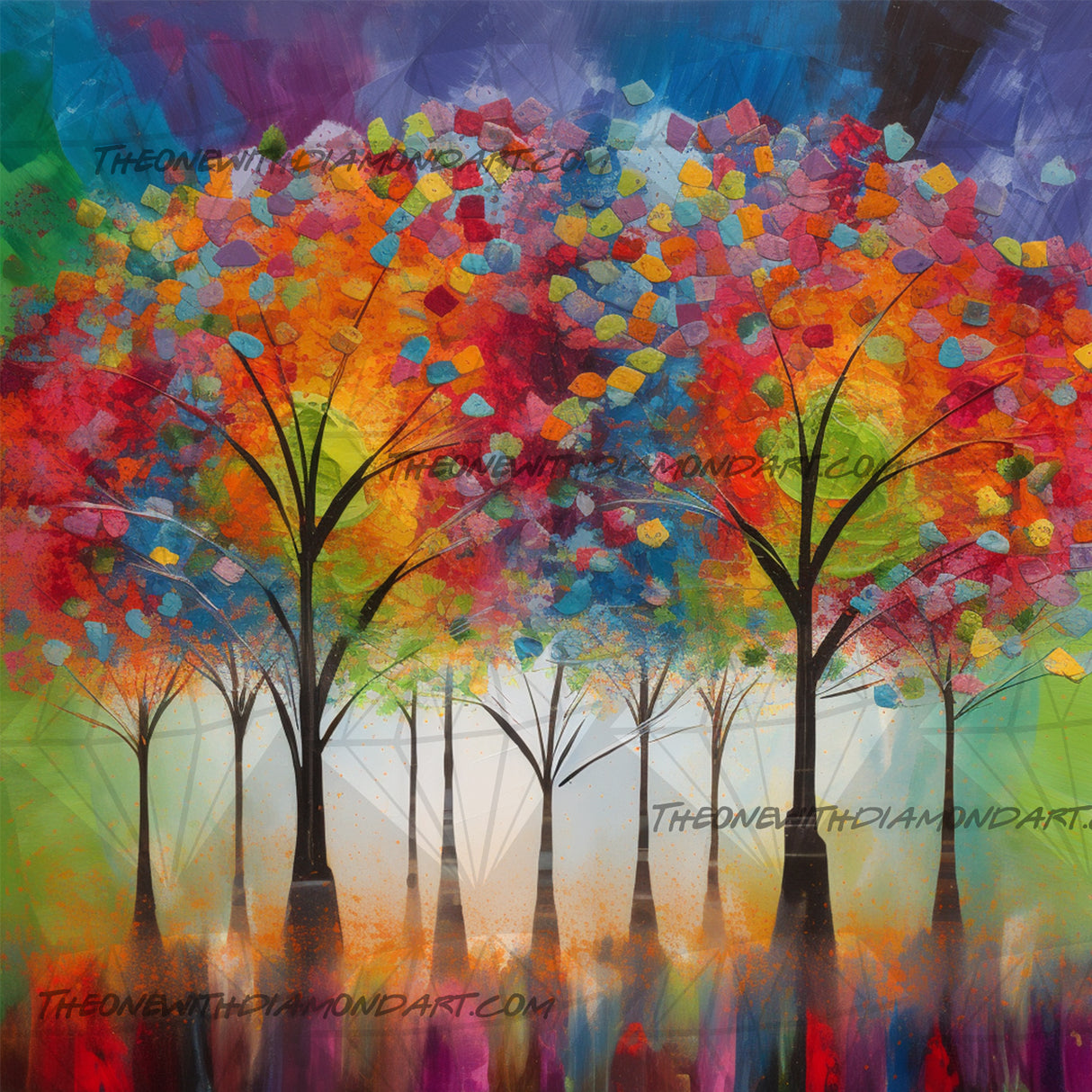 Rainbow Grove ©Diamants et Strass