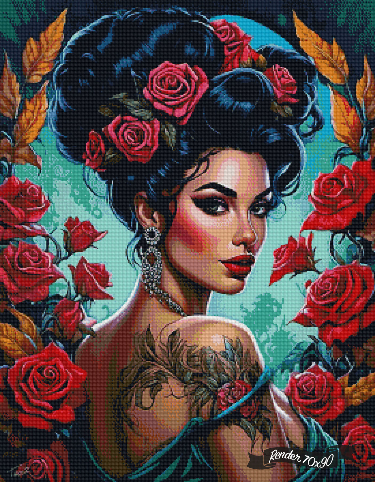Rebel Red Rose ©Tabz Jones / GratefulLicensing.com