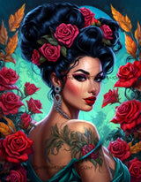 Rebel Red Rose ©Tabz Jones / GratefulLicensing.com