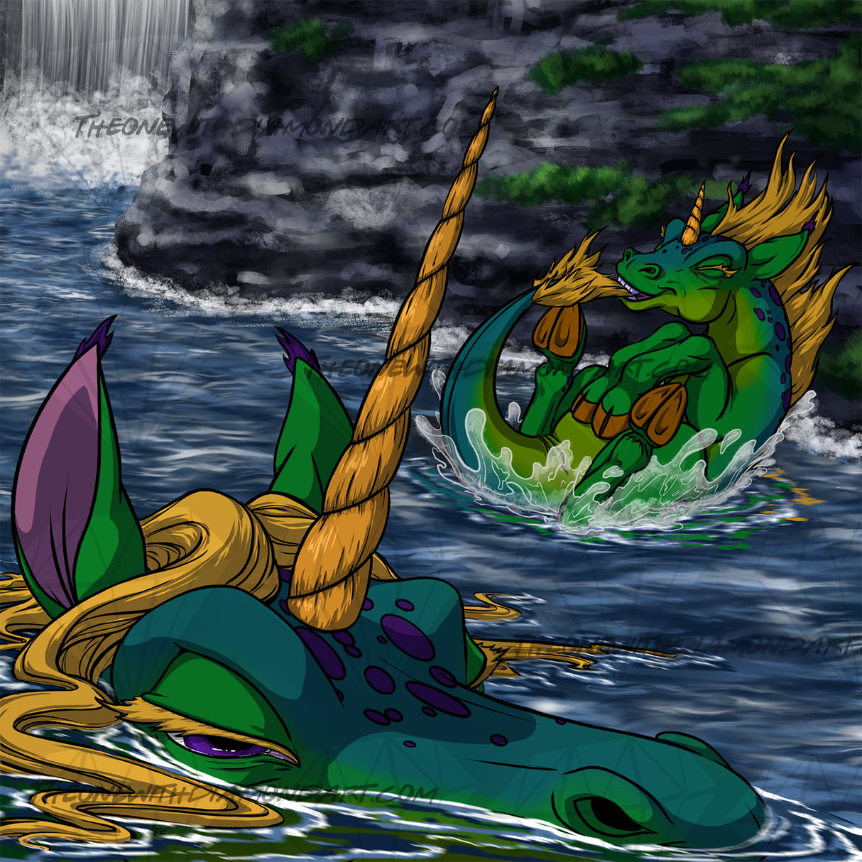 River Unicorn ©Sara Rose