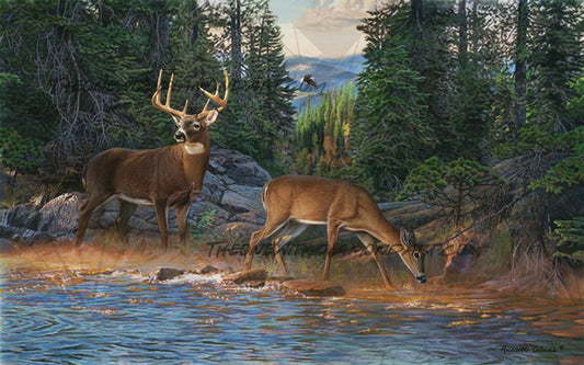 River's Edge ©Russell Cobane. Licensed by MGL, www.mglart.com