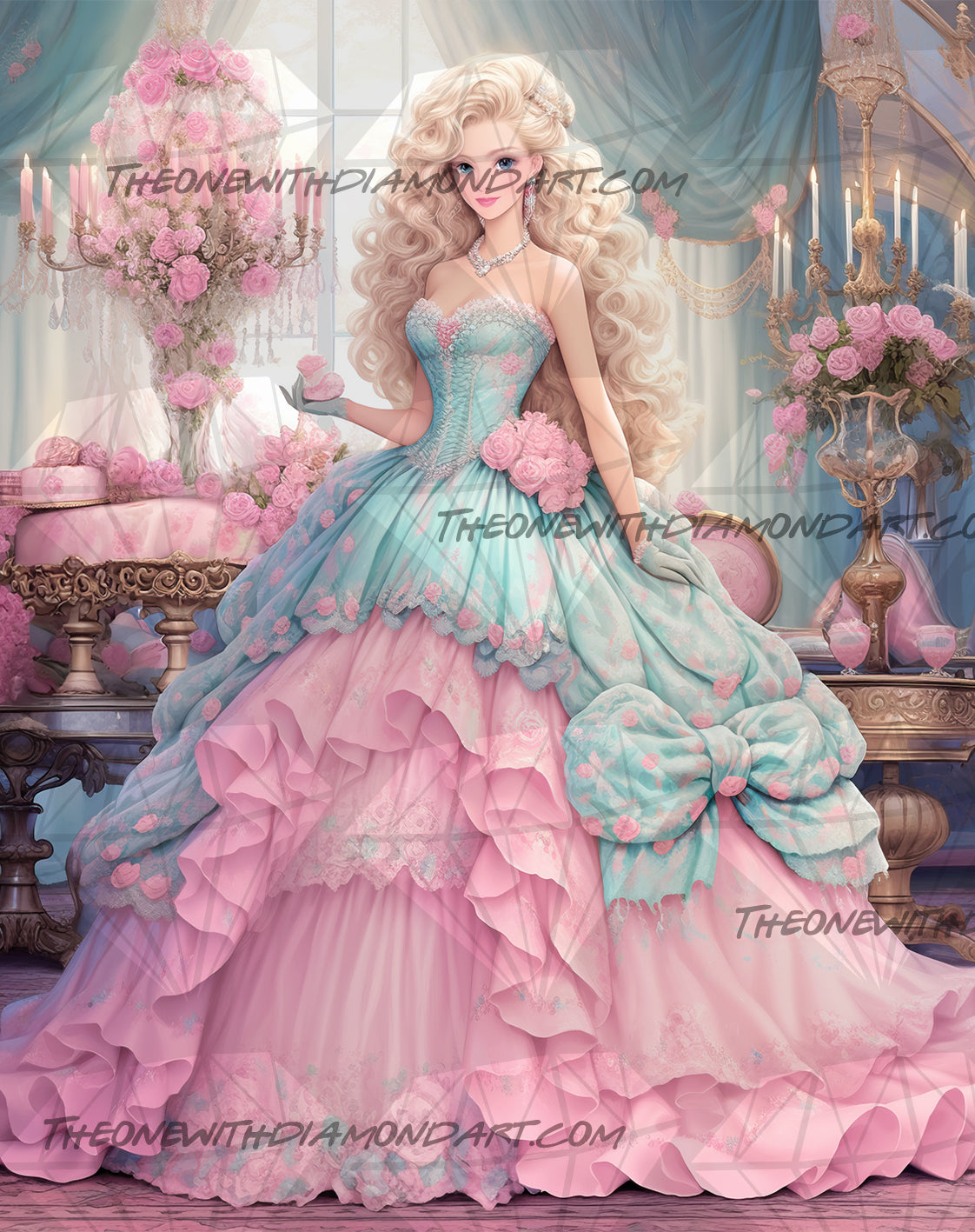 Mlp Rococo Rococo Fantasy ©Cocomarshmallow Art – The One With The Diamond Art