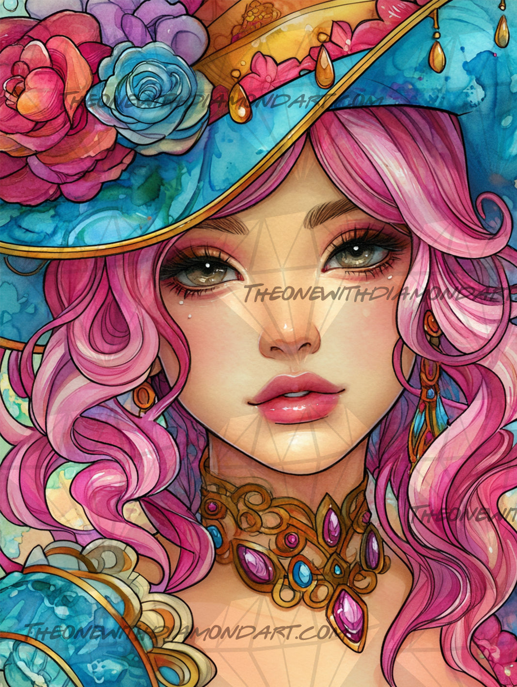 *Paint By Numbers* Rosavelle ©Finira