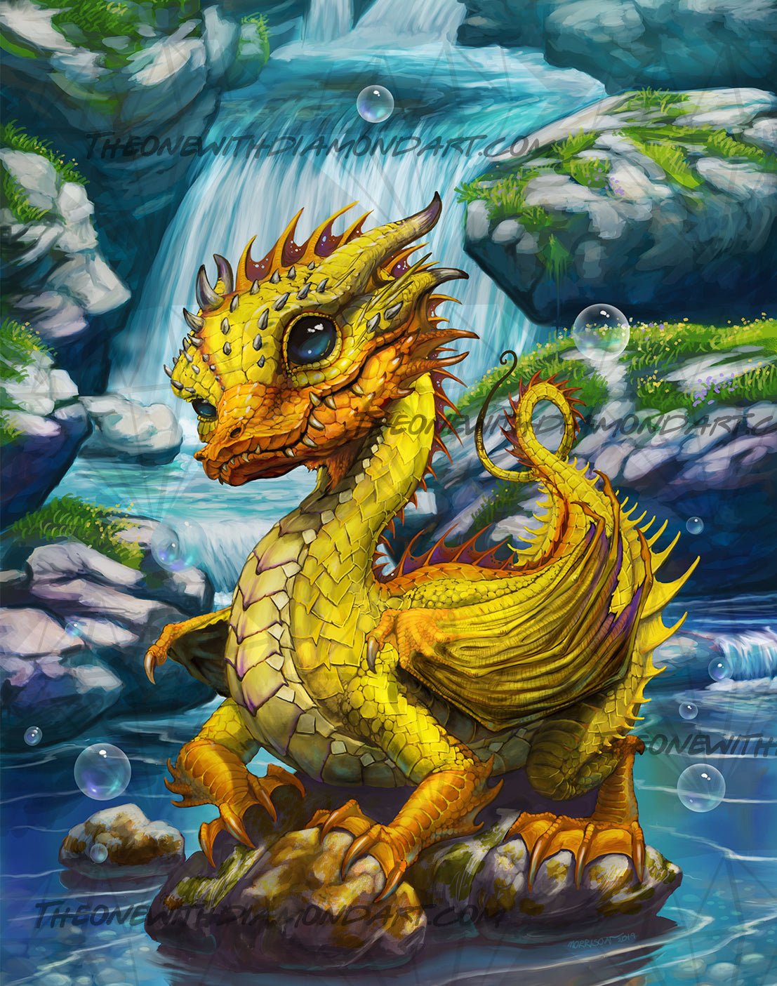 *Hand-Rendered* Rubber Ducky Dragon ©Stanley Morrison