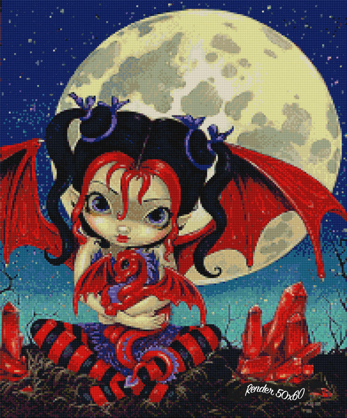 Ruby Moon ©Jasmine Becket-Griffith