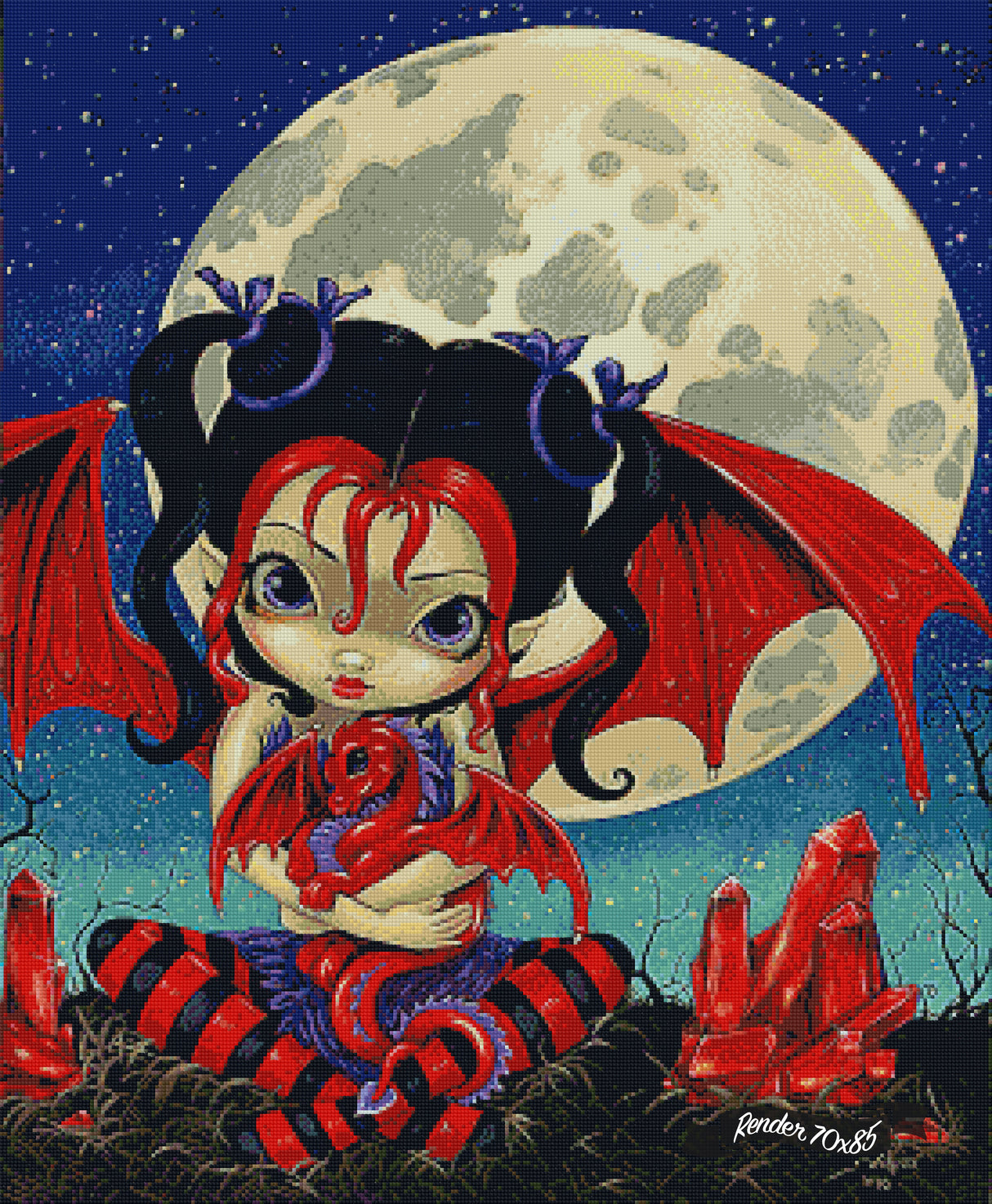 Ruby Moon ©Jasmine Becket-Griffith