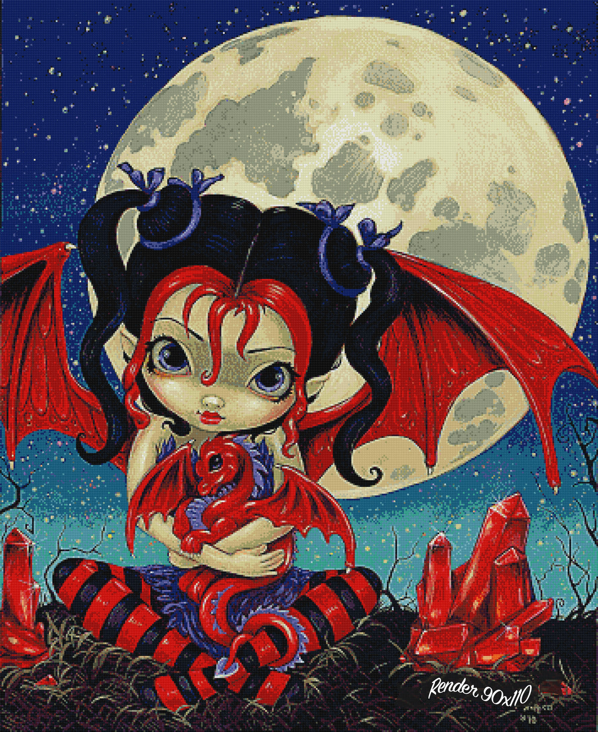 Ruby Moon ©Jasmine Becket-Griffith