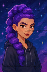 *Limited Edition* Cosmic Confidence ©The One With The Diamond Art