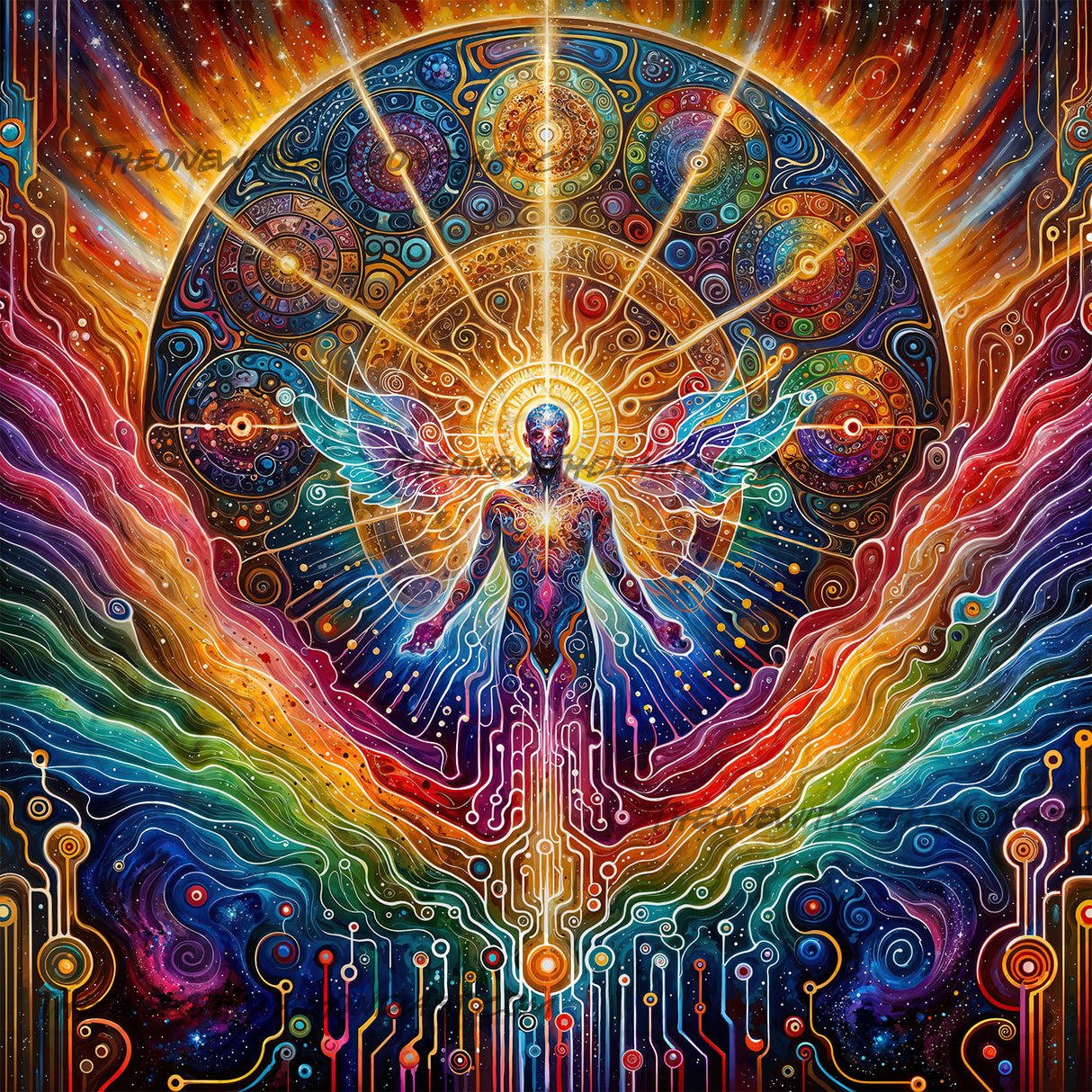 Sacred Circuitry ©JayCobyArt