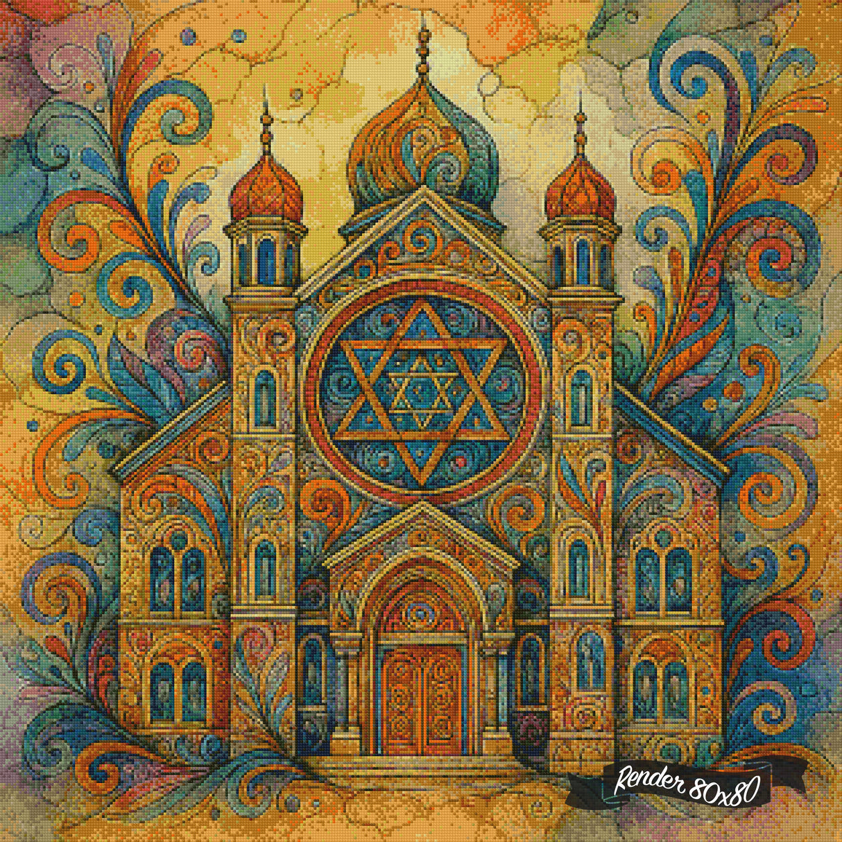 *Limited Edition* Sacred Swirls ©The One With The Diamond Art