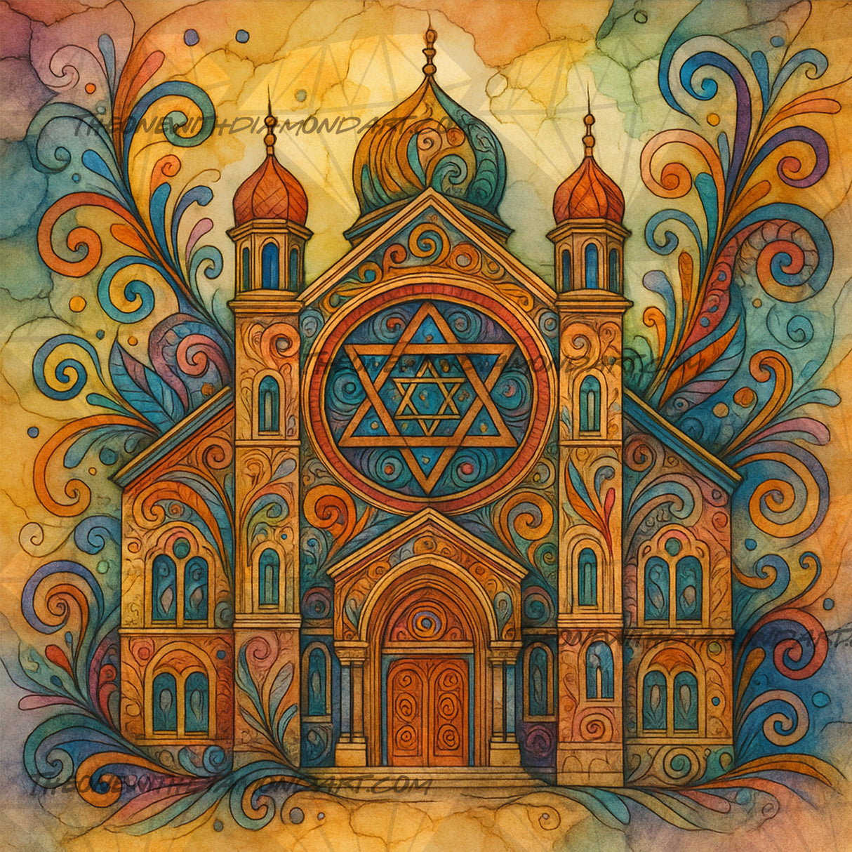 *Limited Edition* Sacred Swirls ©The One With The Diamond Art