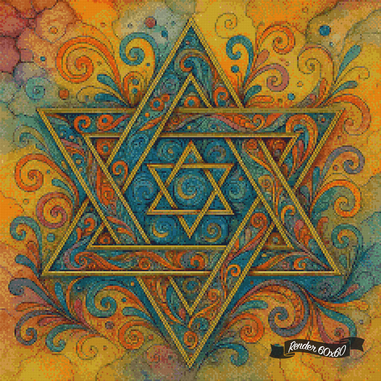 *Limited Edition* Sacred Symmetry ©The One With The Diamond Art