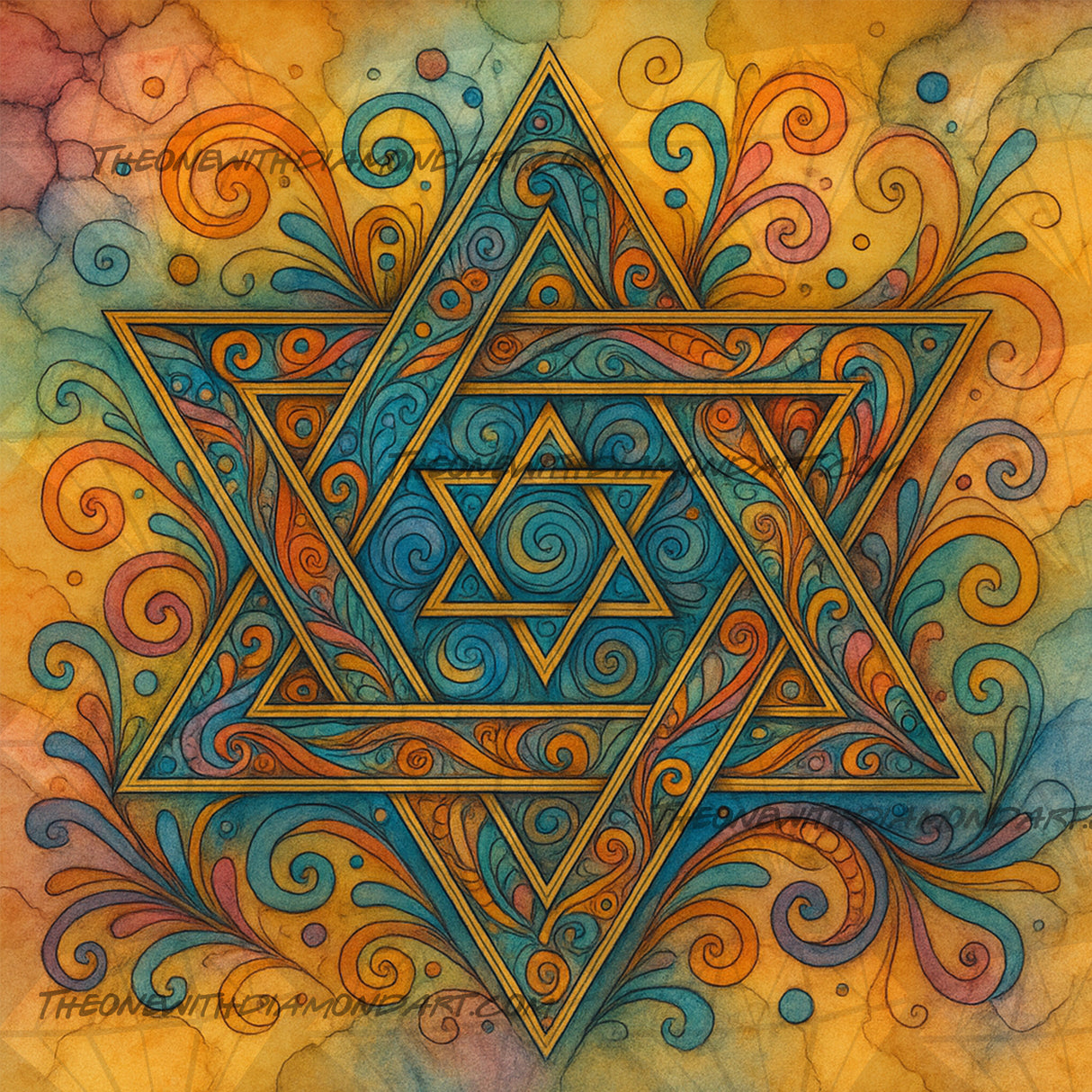 *Limited Edition* Sacred Symmetry ©The One With The Diamond Art